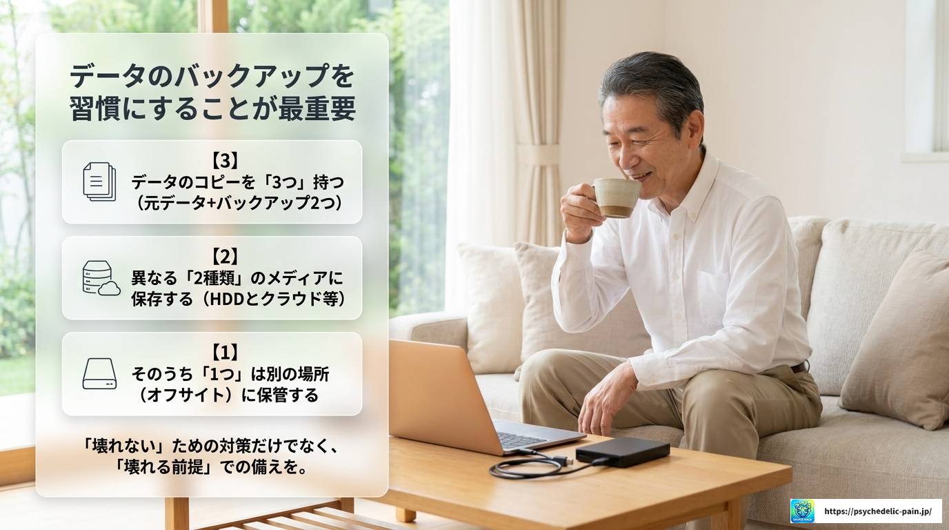 HDDの寿命は稼働時間と電源投入回数で決まる!延命の秘訣