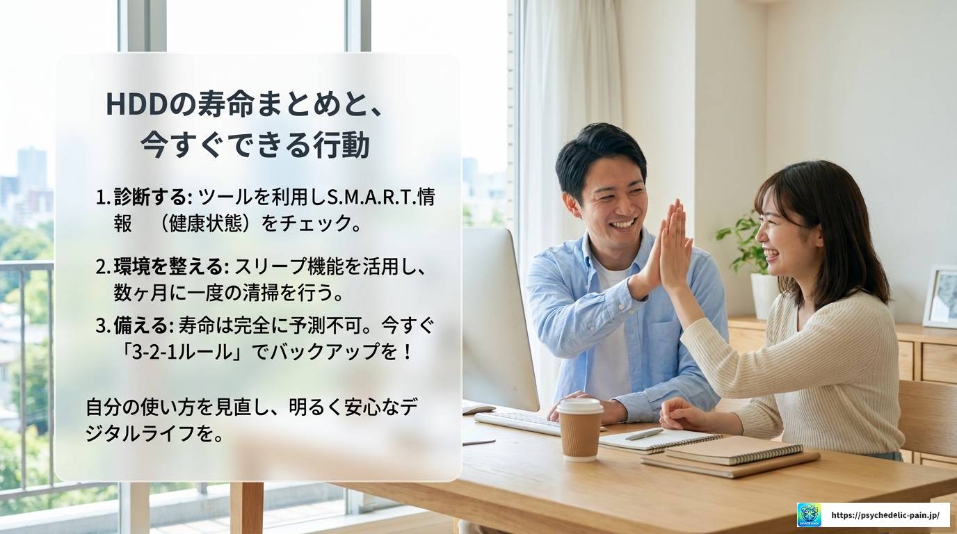 HDDの寿命は稼働時間と電源投入回数で決まる!延命の秘訣