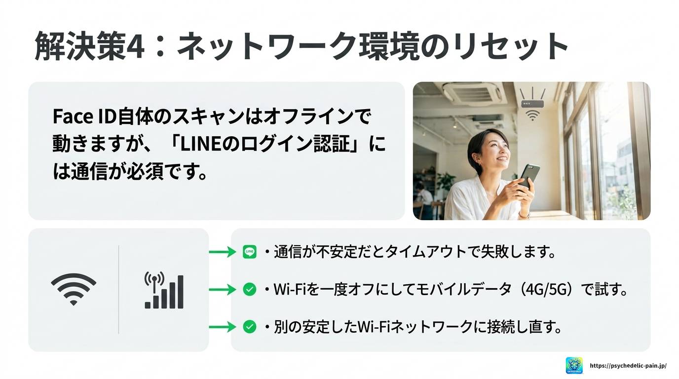 LINEでFace IDができない原因と今すぐ試せる解決策