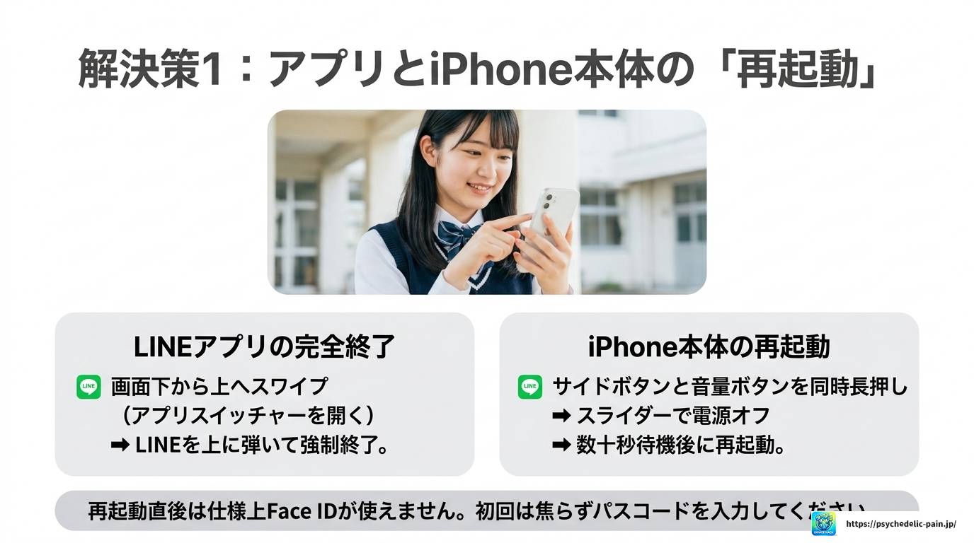 LINEでFace IDができない原因と今すぐ試せる解決策