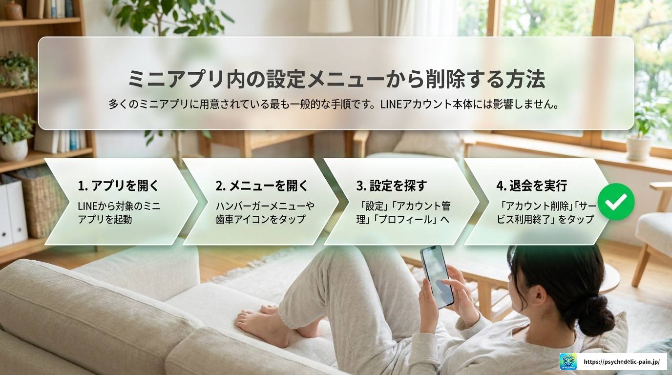 LINEミニアプリの削除方法を徹底解説！注意点も紹介