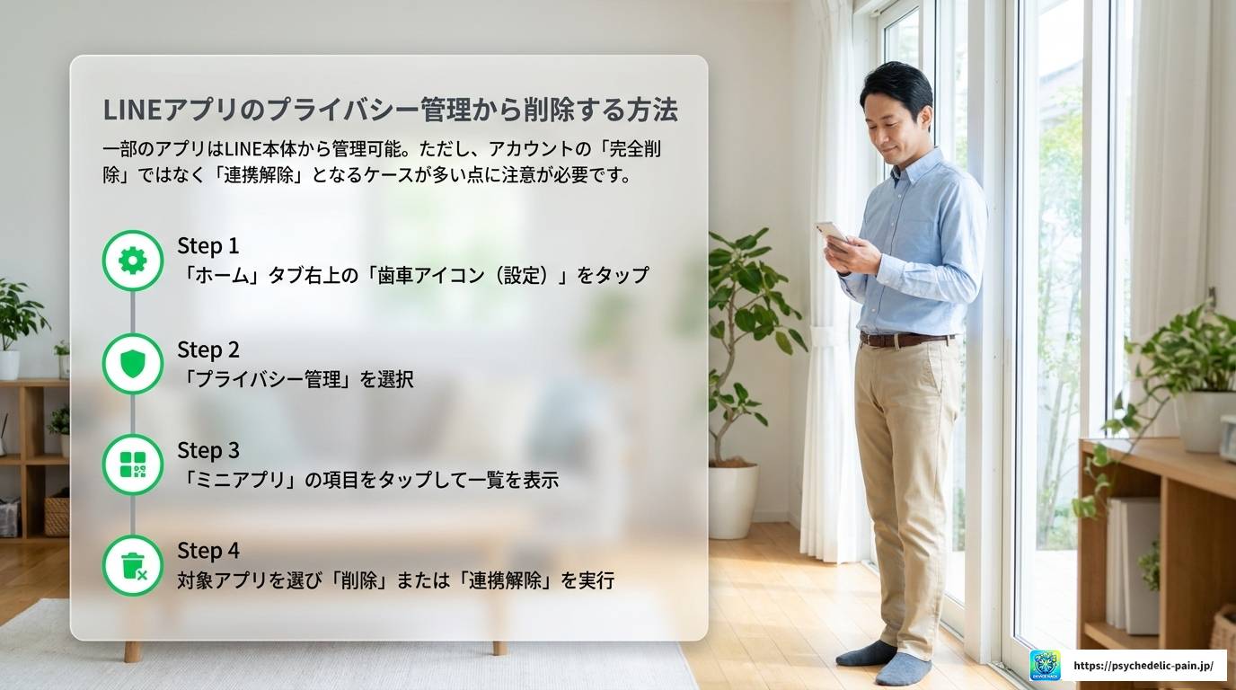 LINEミニアプリの削除方法を徹底解説！注意点も紹介