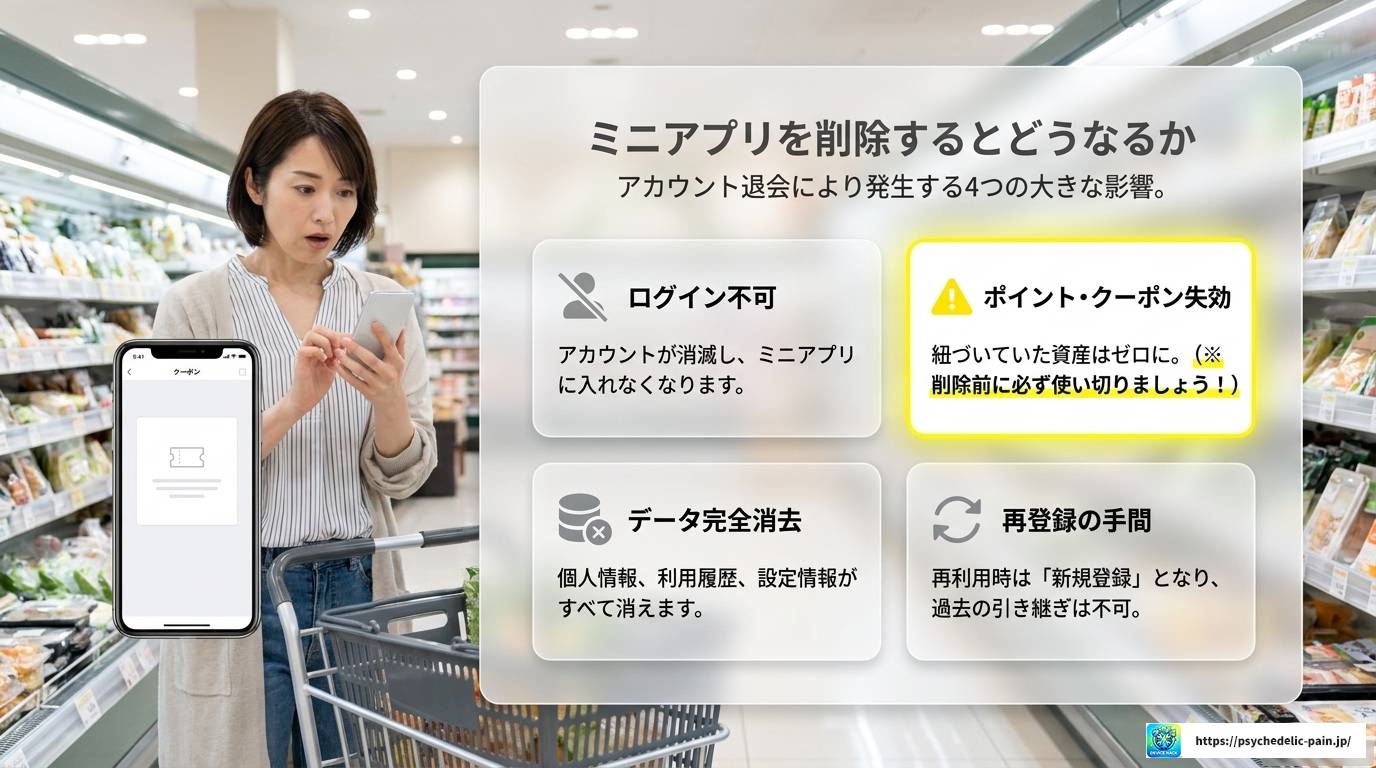 LINEミニアプリの削除方法を徹底解説！注意点も紹介
