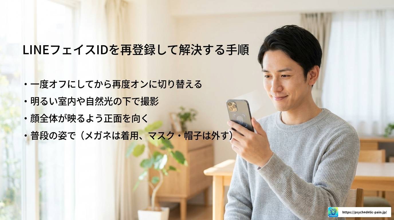 LINEフェイスID解除できない原因と今すぐ試せる解決策