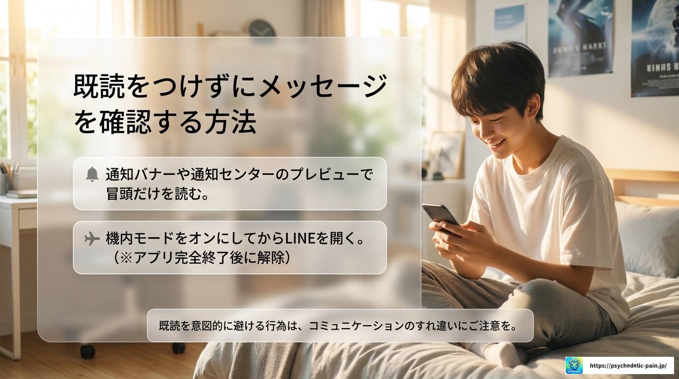 LINEのロック画面にメッセージを表示しない設定方法を徹底解説