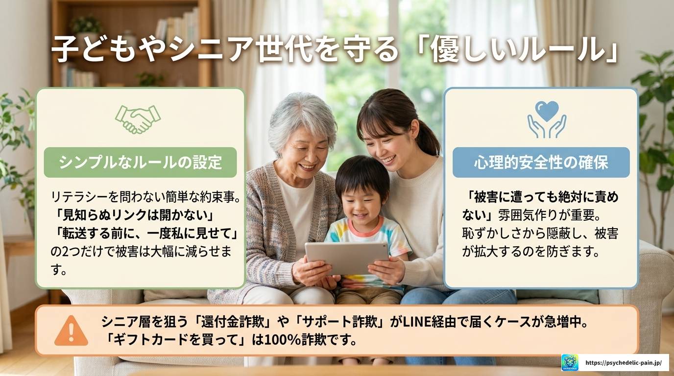 LINE本社も警告！チェーンメールの実態と完全対策ガイド