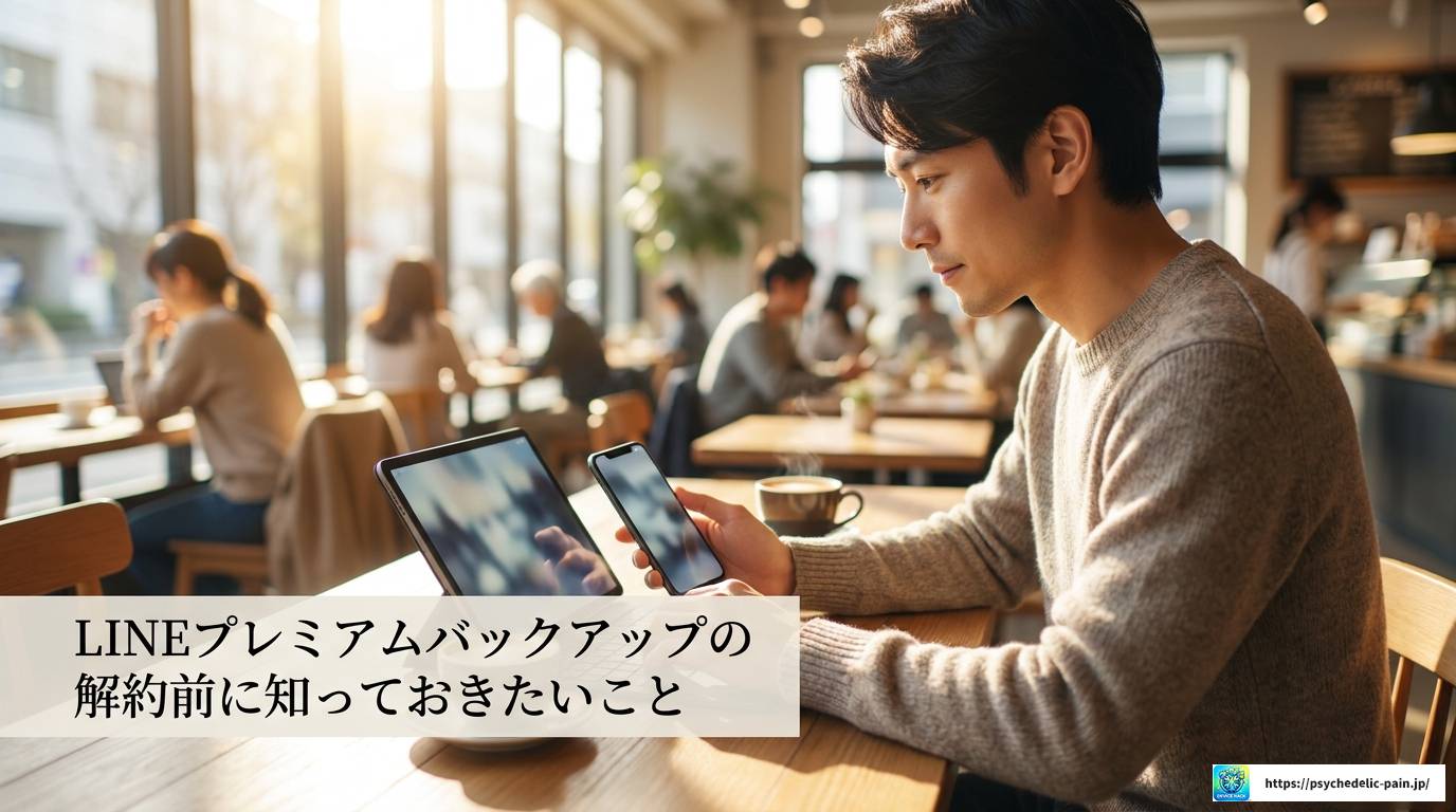 LINEプレミアムバックアップの解約方法を徹底解説