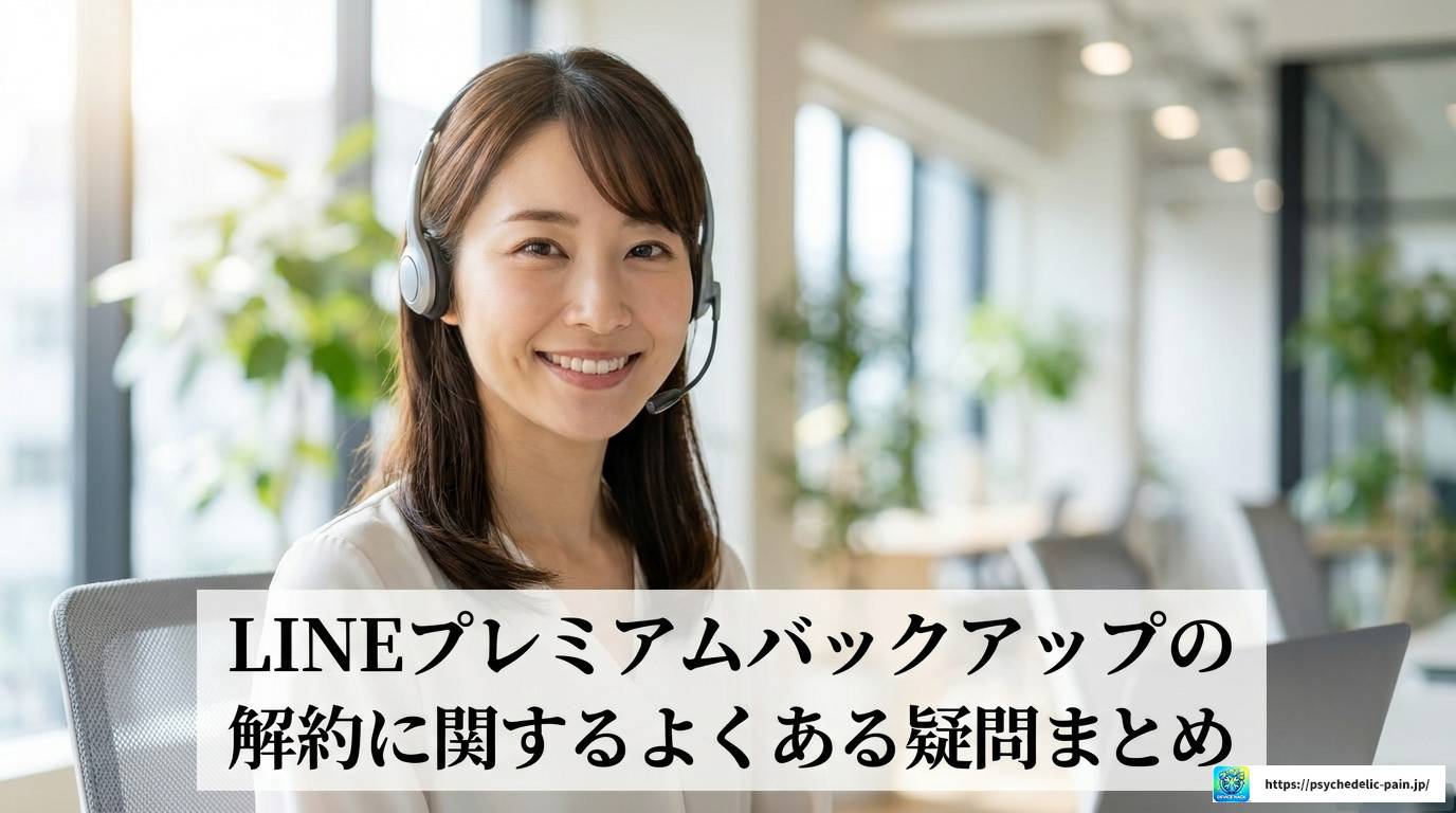 LINEプレミアムバックアップの解約方法を徹底解説