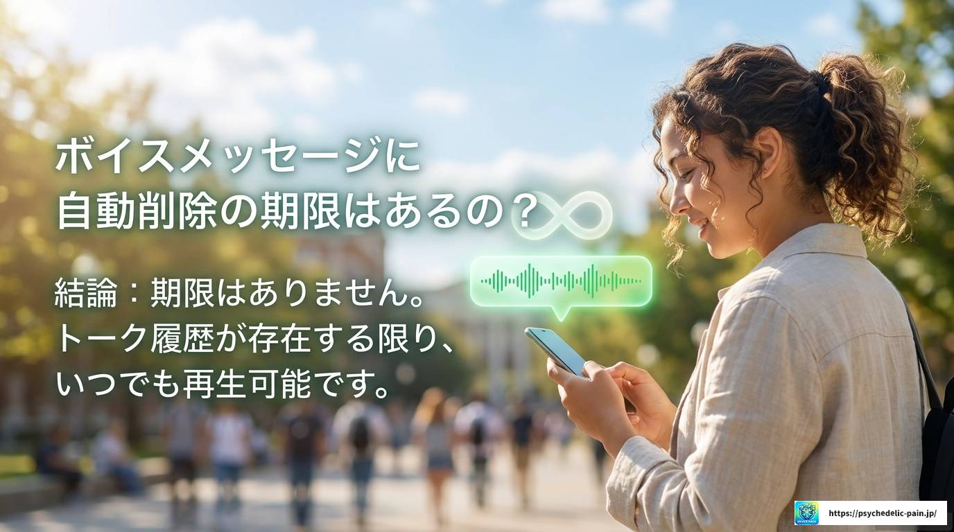 LINEボイスメッセージの期限はいつ?保存と消える原因を解説