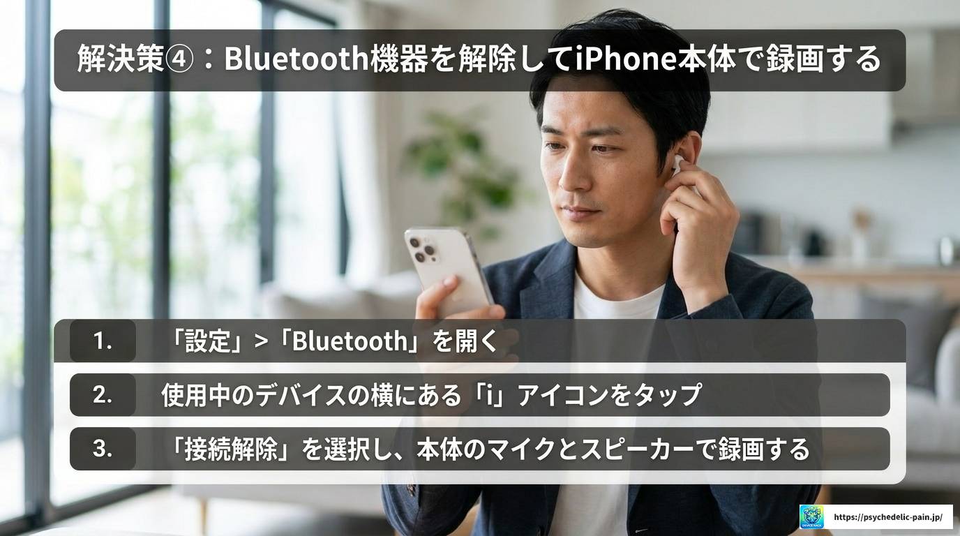 LINEビデオ通話を録画したら音声が入らない！iPhone完全解決ガイド