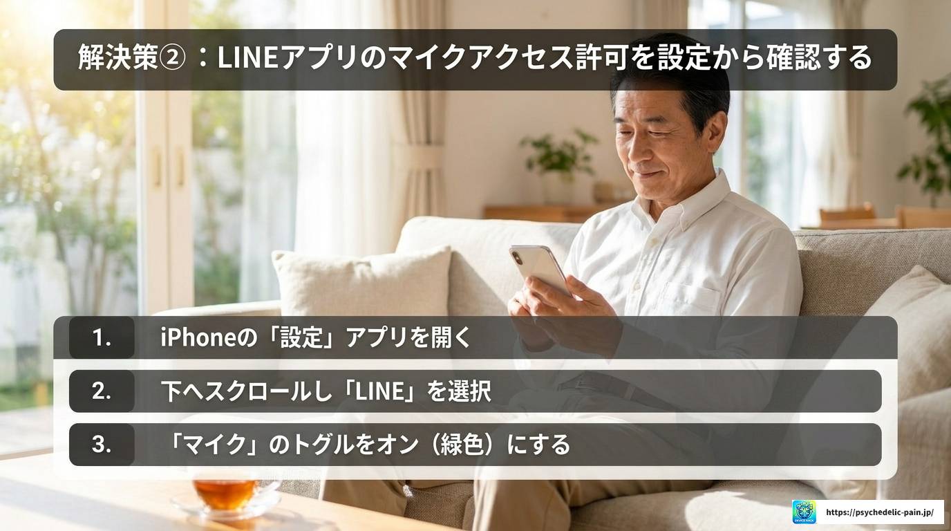 LINEビデオ通話を録画したら音声が入らない！iPhone完全解決ガイド