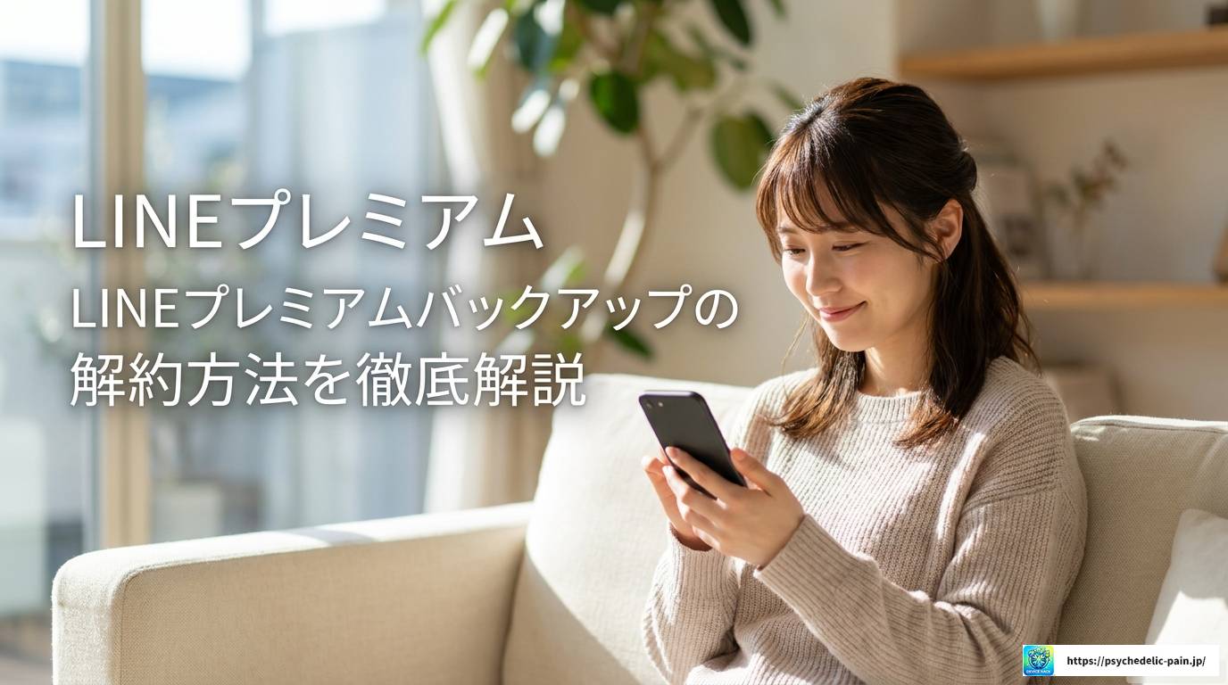LINEプレミアムバックアップの解約方法を徹底解説