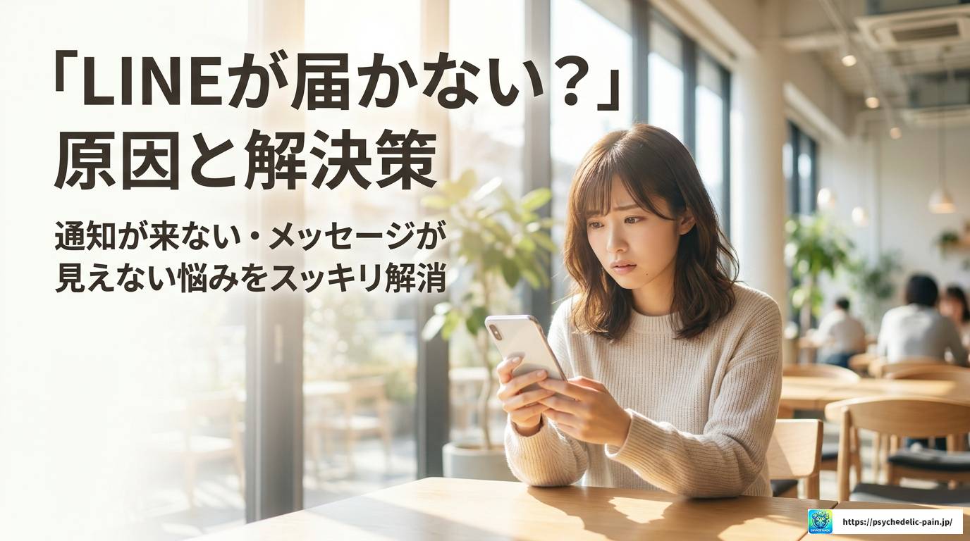 LINE受信できない原因は容量不足？解決策を徹底解説