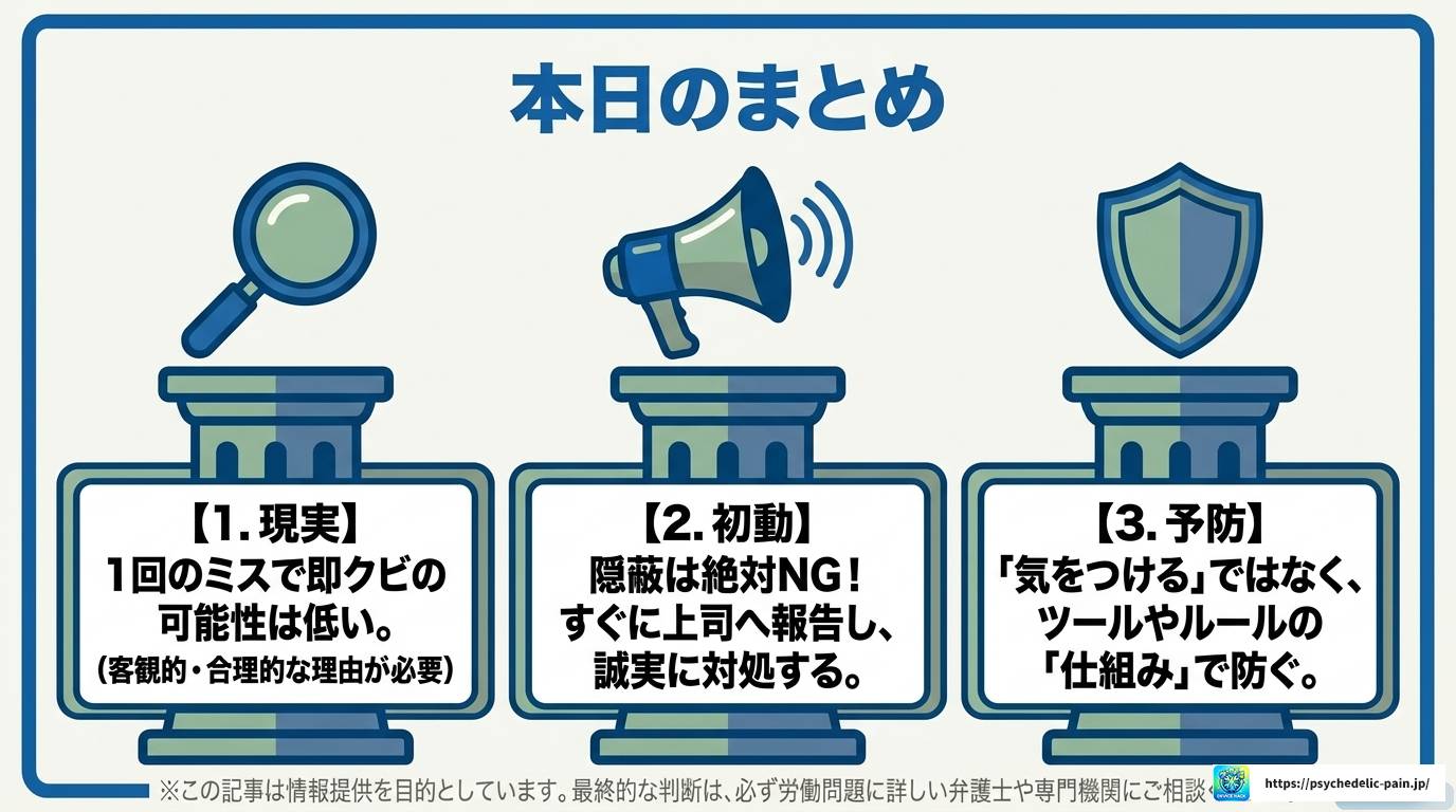 メール誤送信でクビになる?法的リスクと正しい対処法