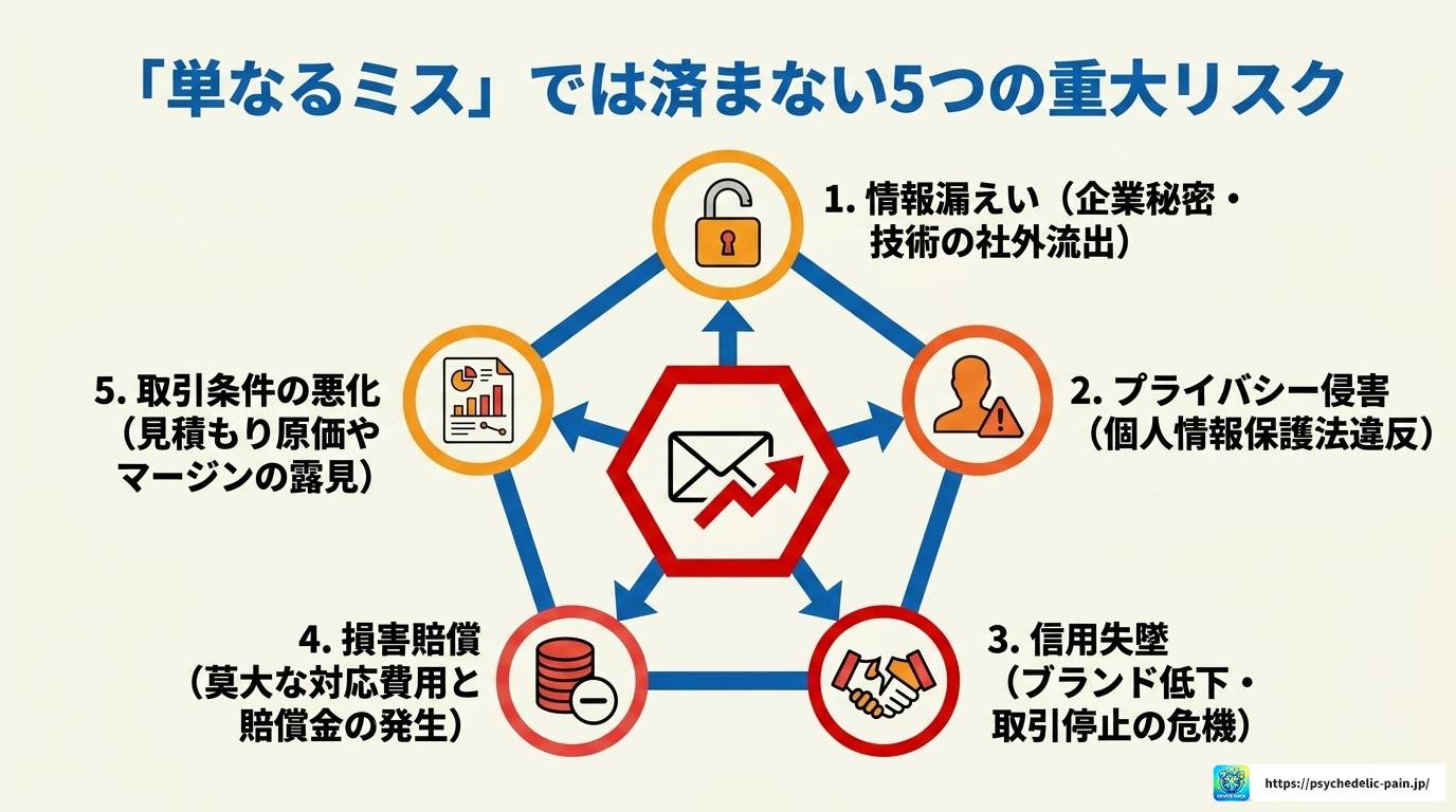 メール誤送信でクビになる?法的リスクと正しい対処法