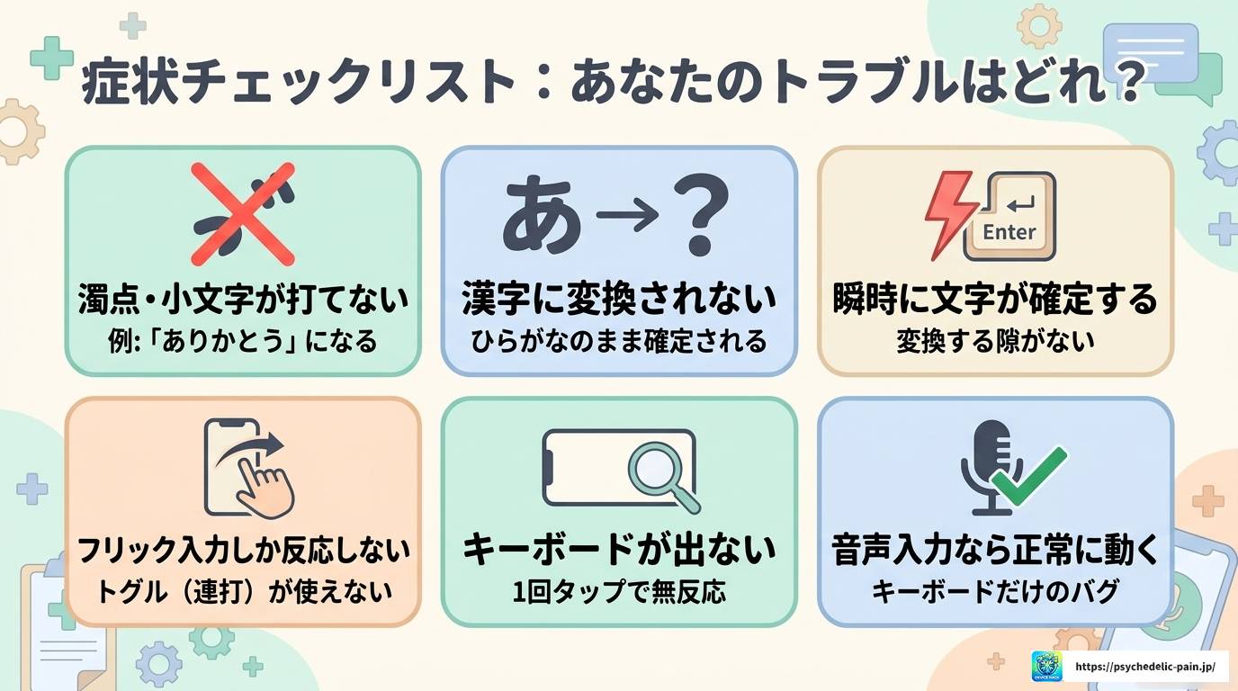 メルカリで文字入力がおかしい時の原因と対処法まとめ