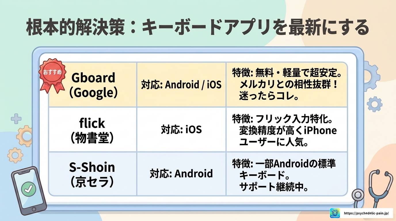 メルカリで文字入力がおかしい時の原因と対処法まとめ