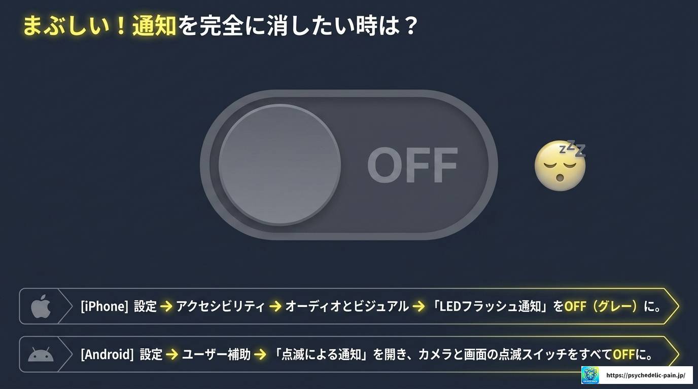 フラッシュ通知のやり方を完全解説！iPhone・Android対応