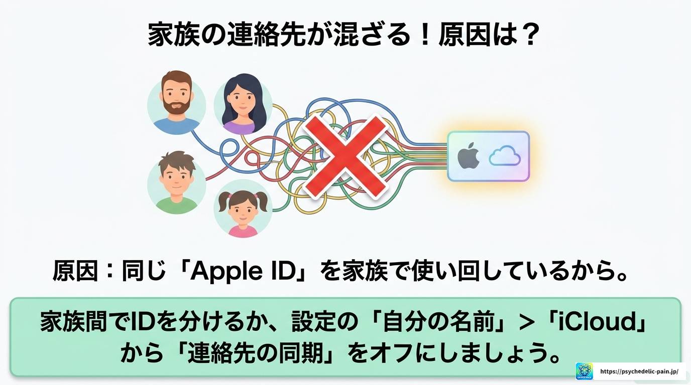 iPhoneの「連絡先を共有します」完全ガイド！設定と対処法
