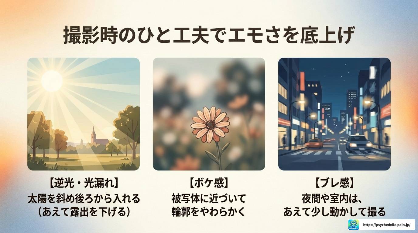 iPhoneの写真編集でエモい仕上がりにする完全ガイド