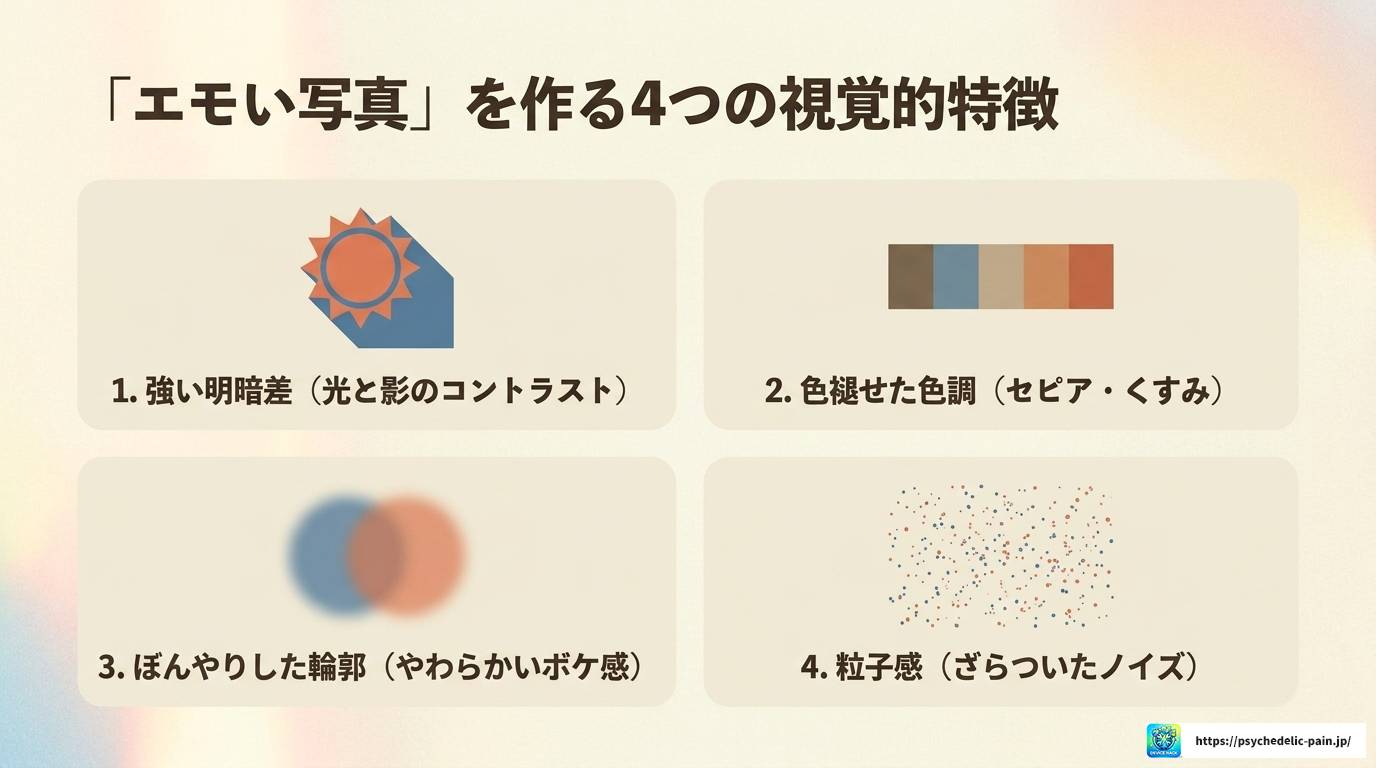 iPhoneの写真編集でエモい仕上がりにする完全ガイド