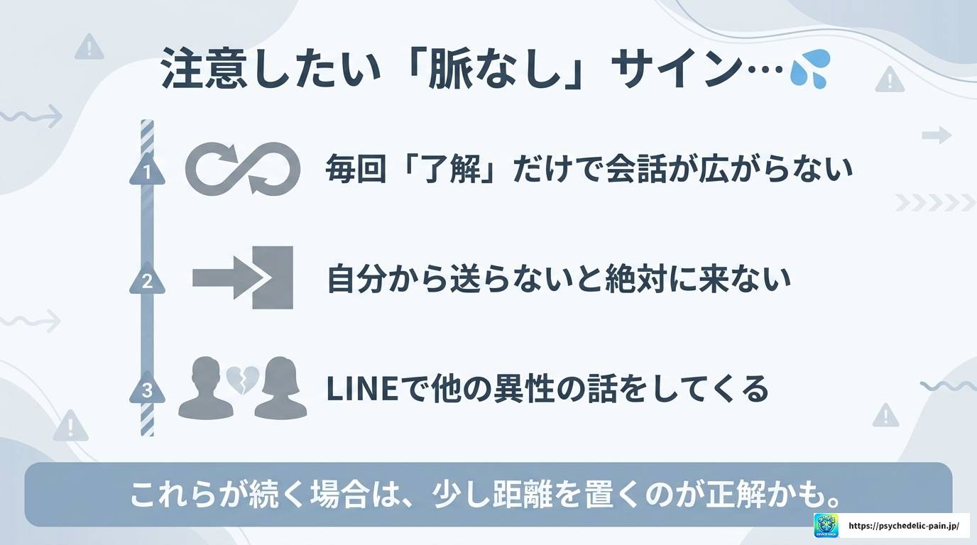 LINEで好きな人から了解だけ返信が来た時の心理と対処法