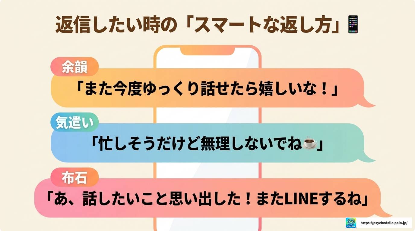 LINEで好きな人から了解だけ返信が来た時の心理と対処法