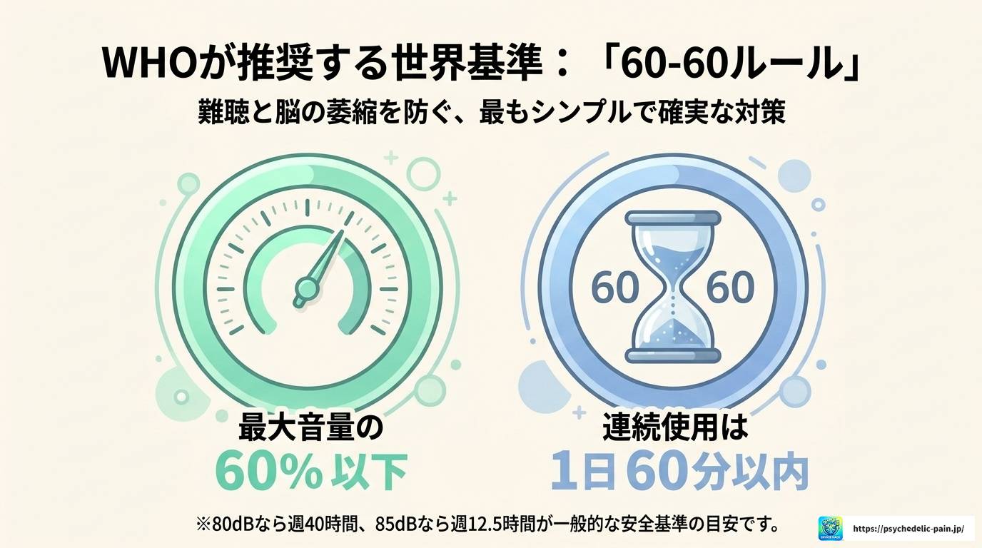 ワイヤレスイヤホンの脳への影響は?科学的根拠と対策を解説