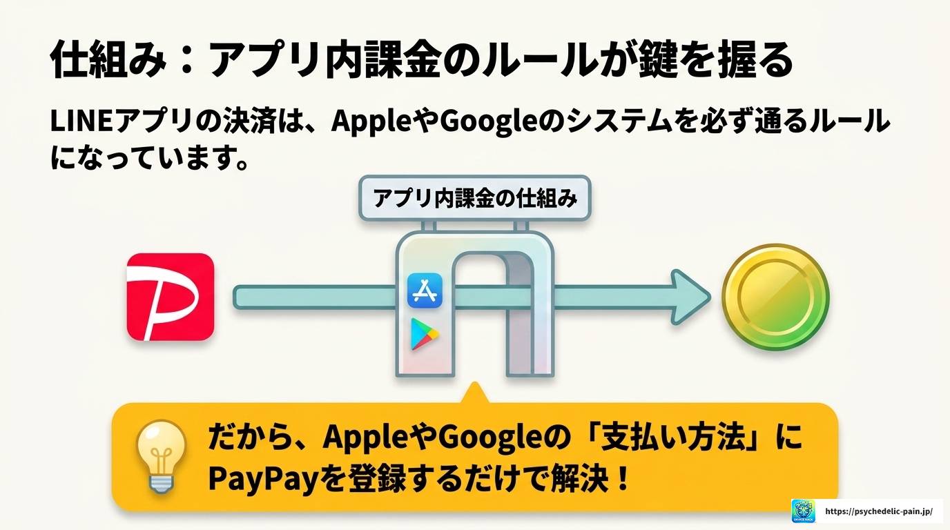 LINEコインはPayPayでチャージ可能?手順と裏ワザを解説