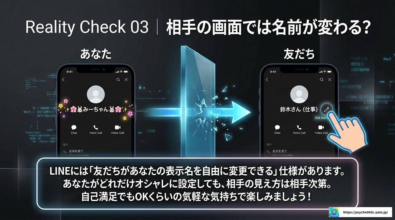 LINEの名前をオシャレにする方法｜かわいい・かっこいい実例集