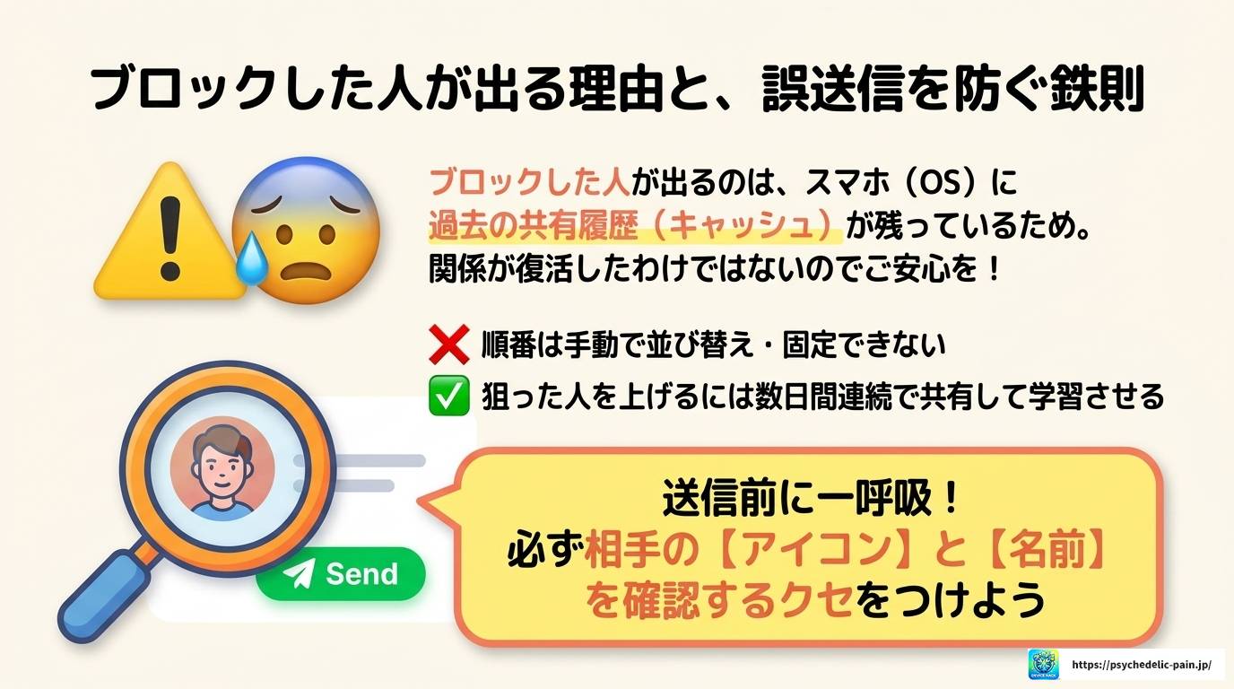 LINE共有の見方と出し方を完全解説|共有リストの順番も紹介