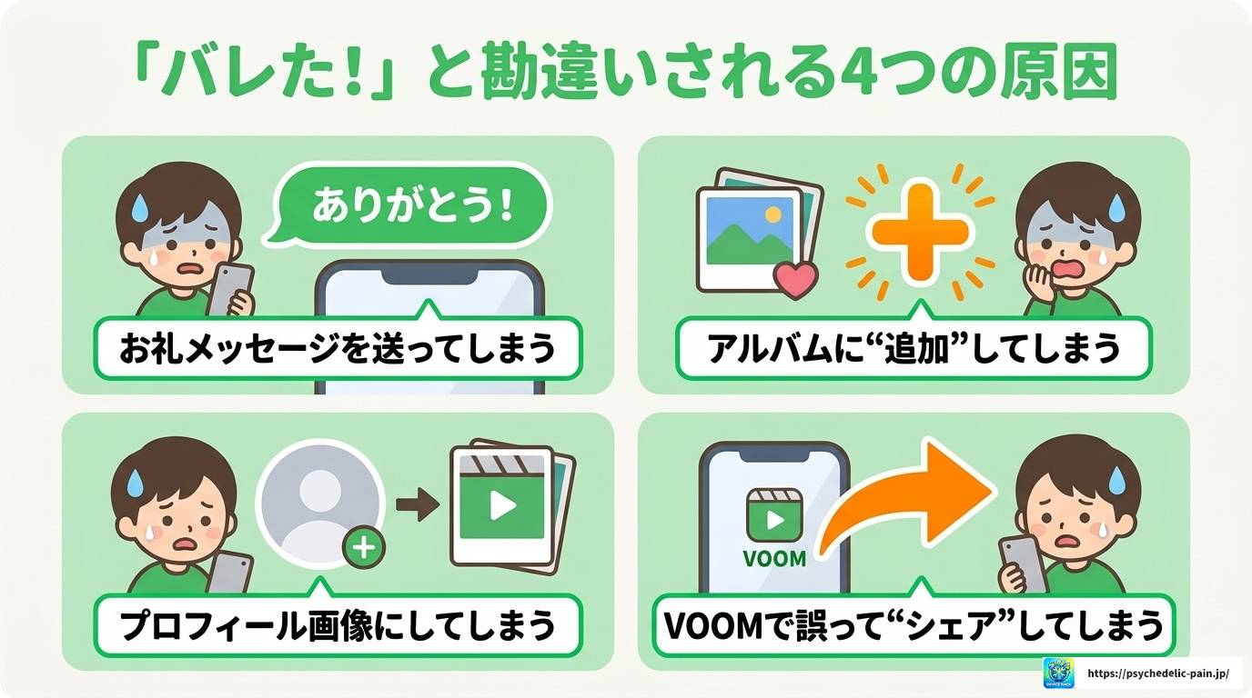 LINEの動画保存は相手にバレる?通知や履歴の仕組みを徹底解説