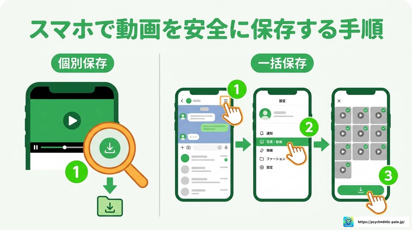 LINEの動画保存は相手にバレる?通知や履歴の仕組みを徹底解説