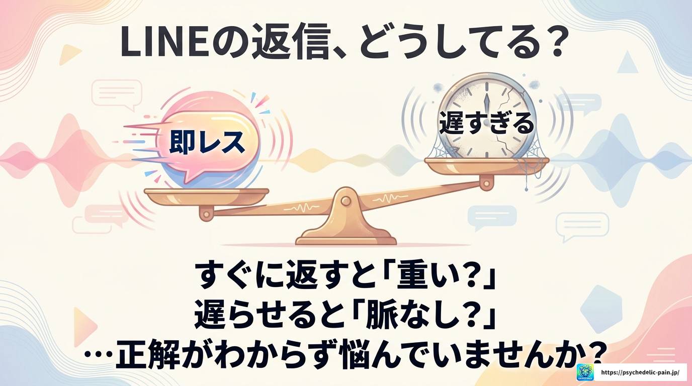 LINEの返信速度を男に合わせるべき？心理と正しい対処法