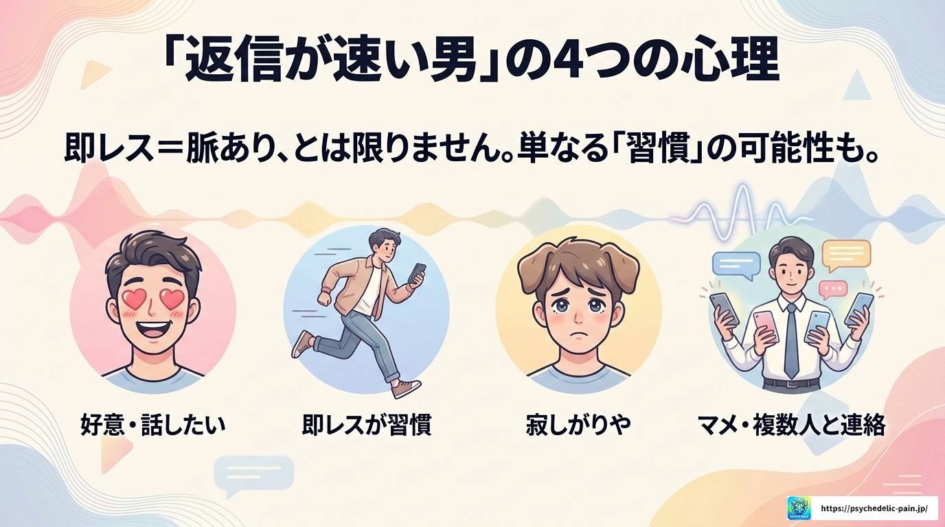 LINEの返信速度を男に合わせるべき？心理と正しい対処法