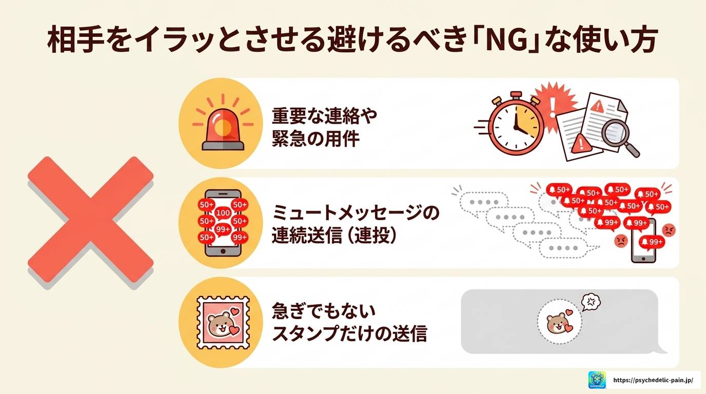 LINEミュートメッセージの心理を徹底解説！送る側と受け取る側