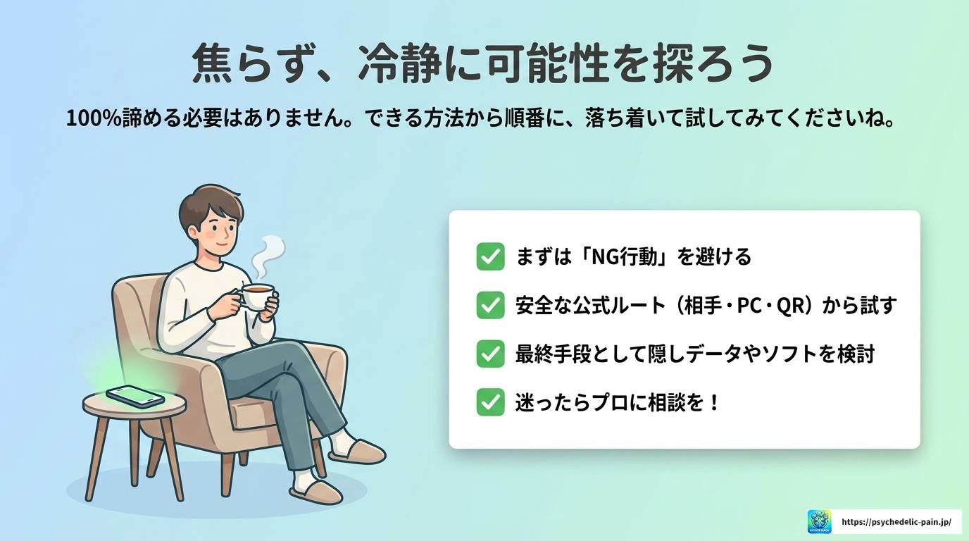 LINEトーク復元をバックアップなしで試す方法と知恵袋の実例
