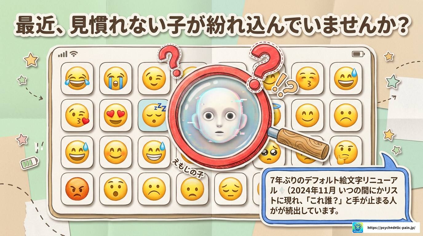 LINE絵文字の子の意味とは?えもじの子の正体を徹底解説