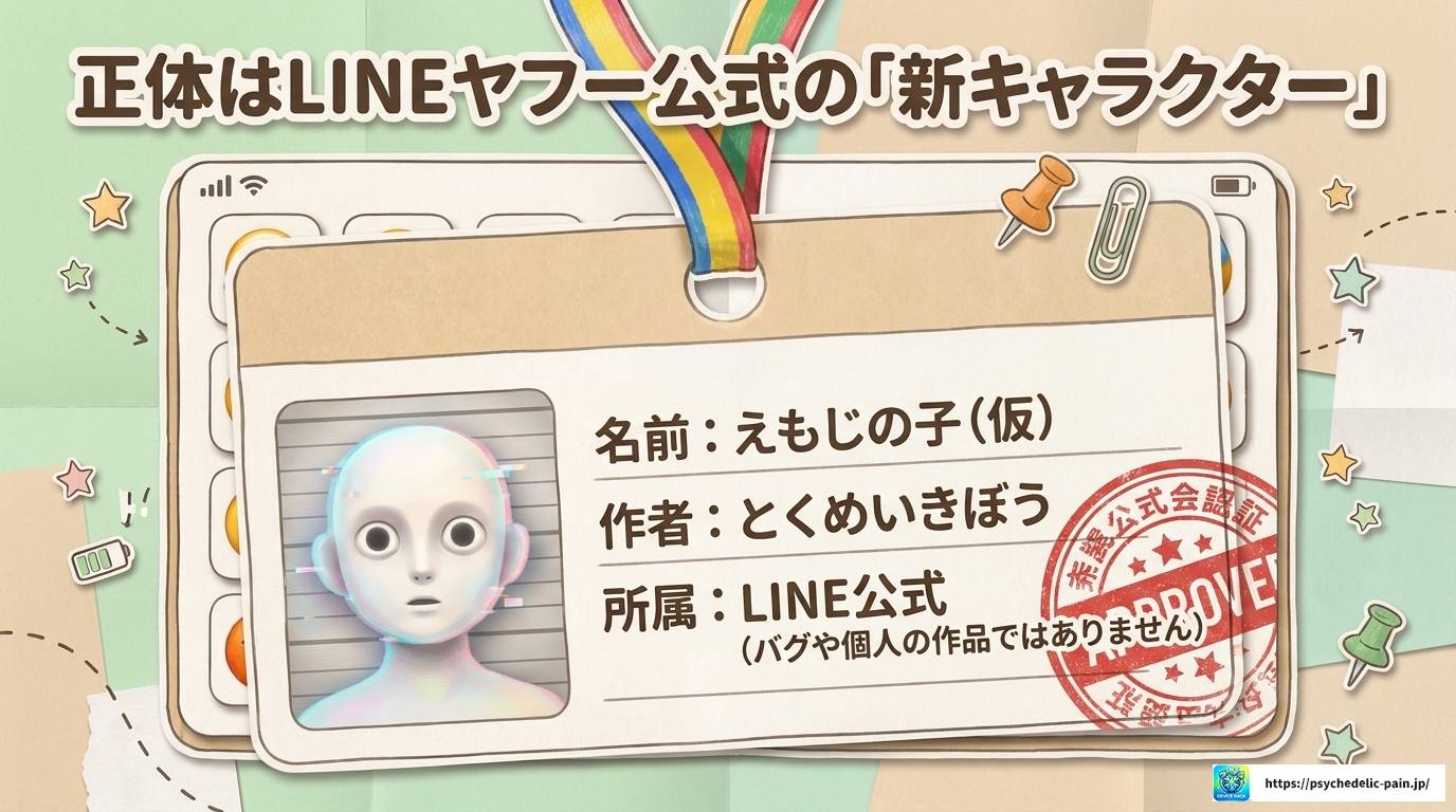 LINE絵文字の子の意味とは?えもじの子の正体を徹底解説