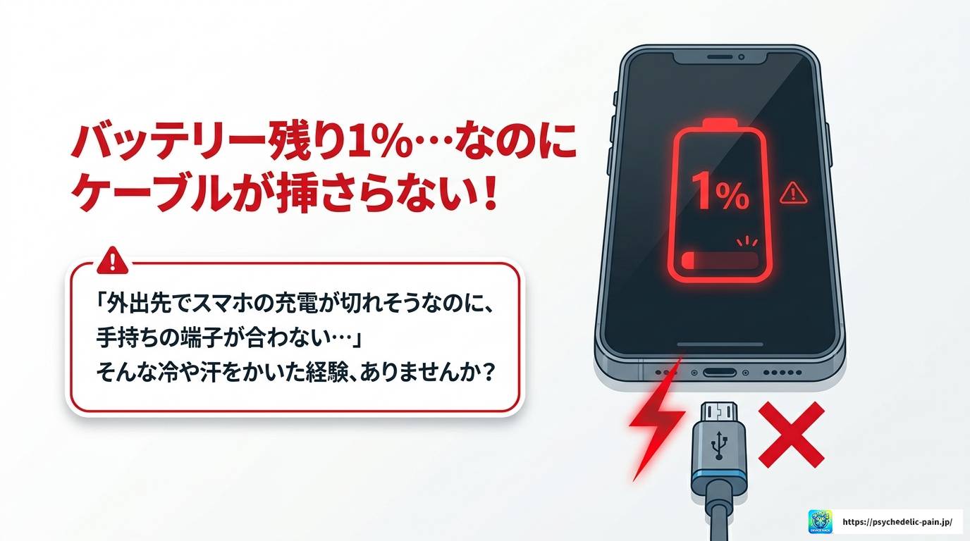 USB Type-C変換はコンビニで買える？価格と選び方を解説