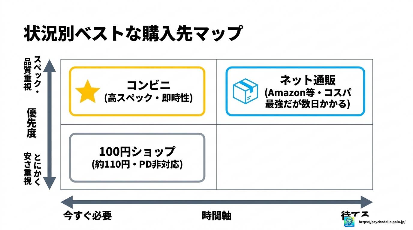 USB Type-C変換はコンビニで買える？価格と選び方を解説