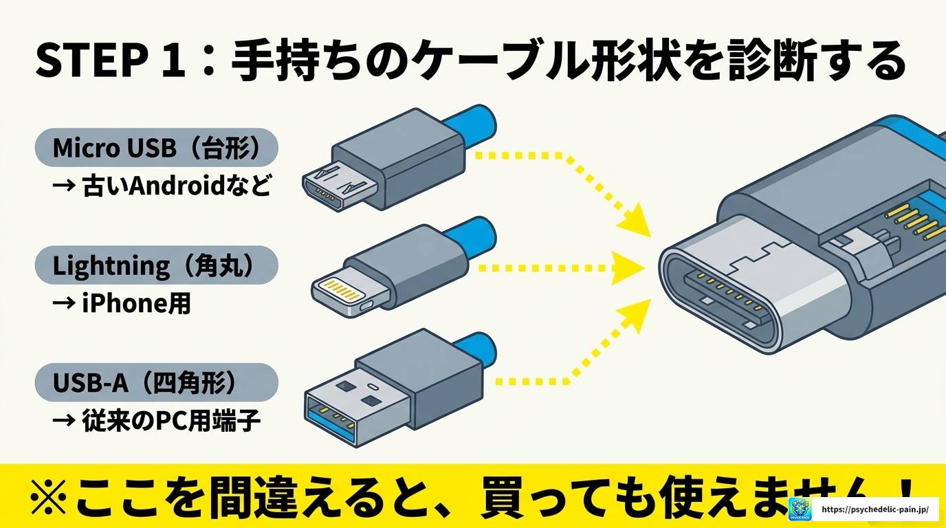 USB Type-C変換はコンビニで買える？価格と選び方を解説